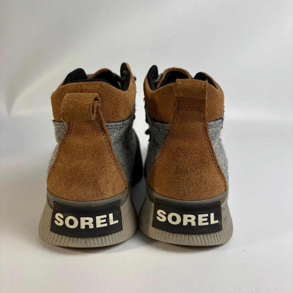 Sorel Out N About Classic Kids Youth 2 Waterproof Duck Boots Grey NY5168-243